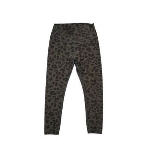 Women's Leopard Print Leggings Size S High-Waisted Soft Stretchy Activewear